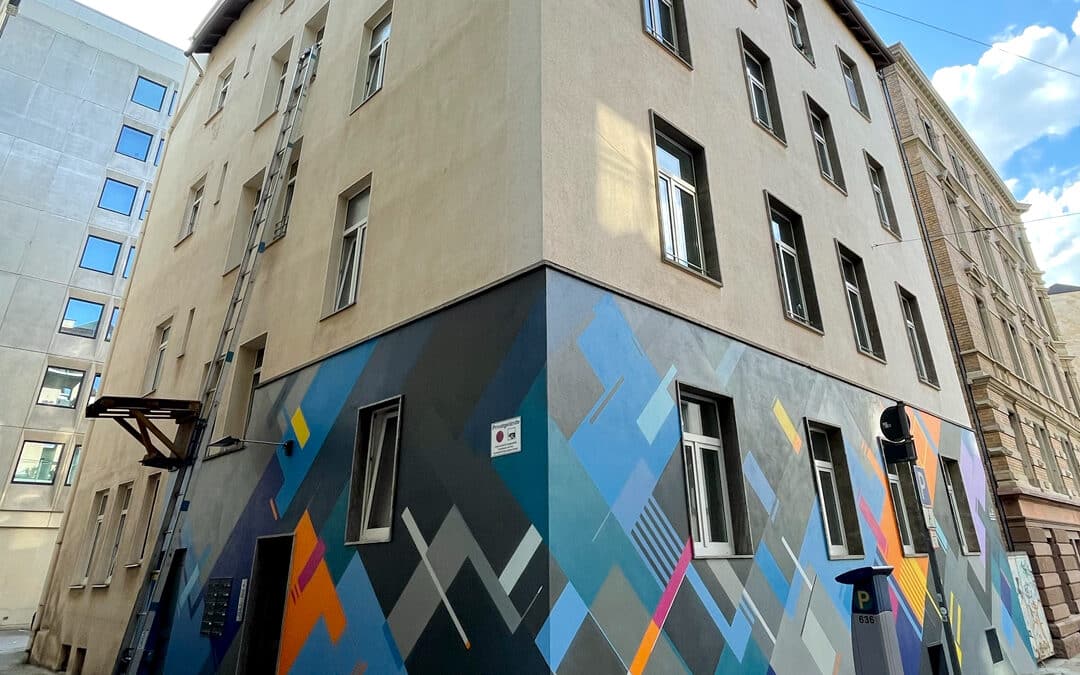 Mural stuttgart city